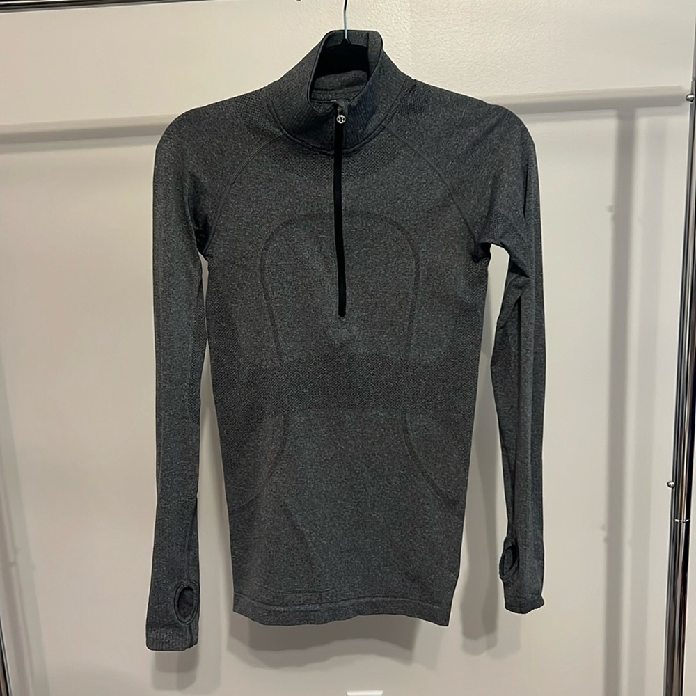 LULU LEMON quarter zip